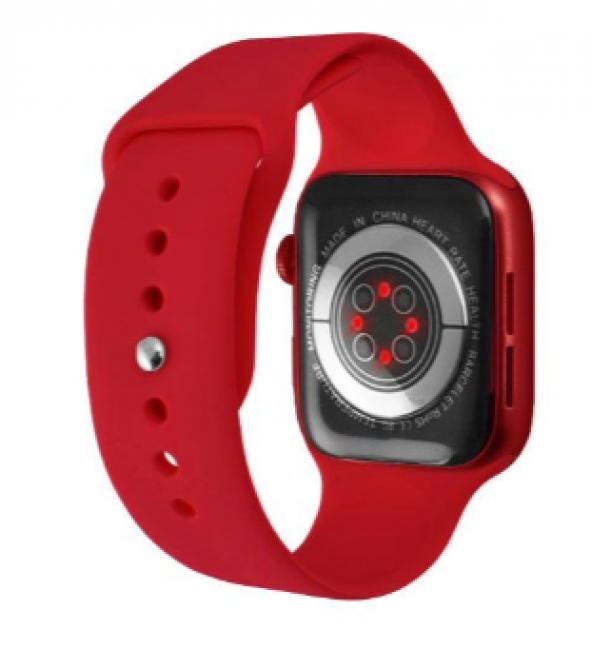 M26 Plus Smart Watch Pembe Renk Akıllı Saat Wireless Charging - 7