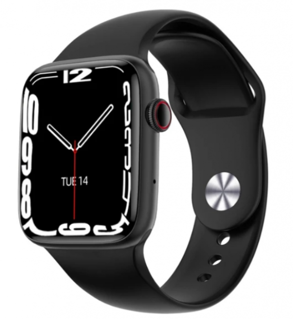 Watch 7 DT001 Akıllı Saat 1.99 Inch Full Ekran Siyah Renk - Resim 5