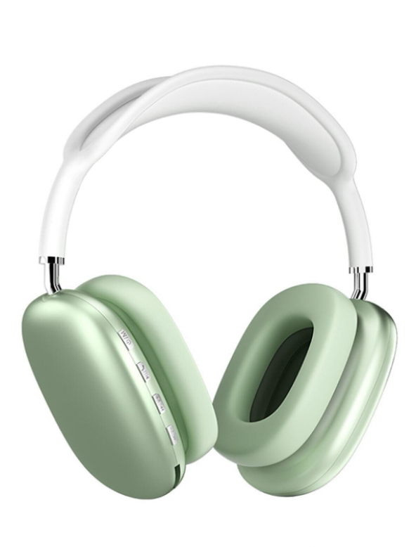 P9 Air Max Kulaklık Yeşil Renk Kablosuz Bluetooth Kulaklık Wireless 5.0 Müzik Kulaklığı P9 - 2