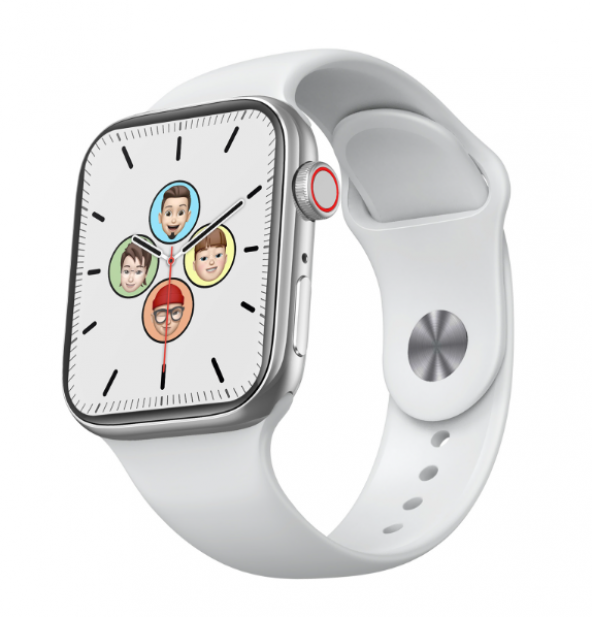 Seri 8 EW01 Yüksek Kalite 1.92 inç Çift Düğmeli Beyaz Renk Akıllı Saat ürün görseli