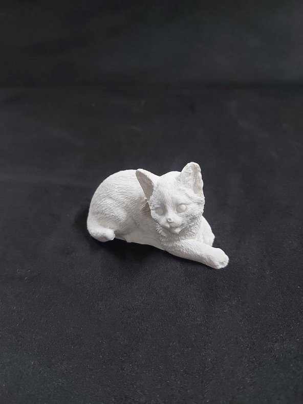 Polyester Küçük Kedi 7,5x5cm P072
