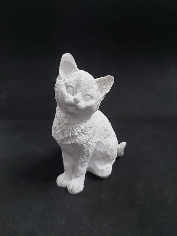 Polyester Küçük Kedi 13x9cm P073