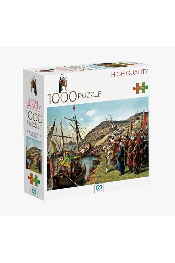 Ca Puzzle 1000 Parça İstanbulun Fethi 1000 Parça Puzzle