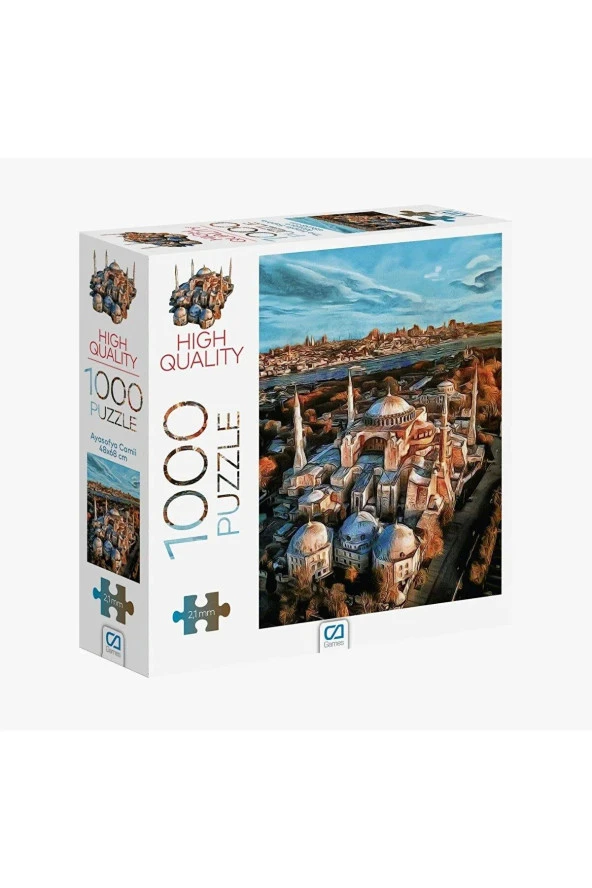 Ca Puzzle 1000 Parça Ayasofya Camii 1000 Parça Puzzle