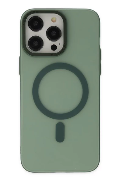 Apple iPhone 14 Pro için Magsafe ile uyumlu Kılıf Mat Kadifemsi Special Edition PC Kapak - 2