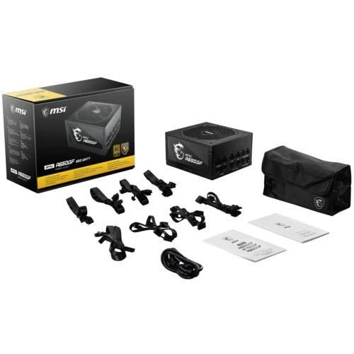 MSI MPG A650GF 650W 80+ Gold PSU - 7