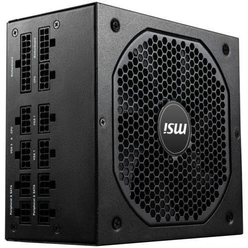 MSI MPG A650GF 650W 80+ Gold PSU - 4