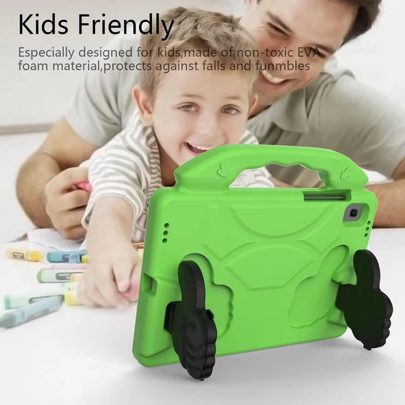 Honor Pad X8 - X8 Lite Kılıf Çocuklar İçin Standlı Koruyucu Tablet Kılıf - 8