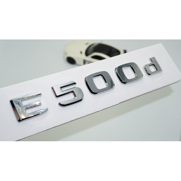 DK Tuning E500d Bagaj Krom ABS 3M 3D Yazı Logo Benz İle Uyumlu