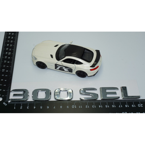 Dk Tuning 300SEL Bagaj Krom Abs 3m 3d Yazı Logo Benz İle Uyumlu - 4