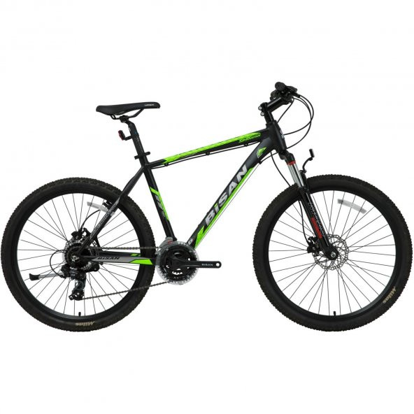 Bisan Mtx 7050 Hd-22 27.5 Jant Bisiklet Siyah Yeşil