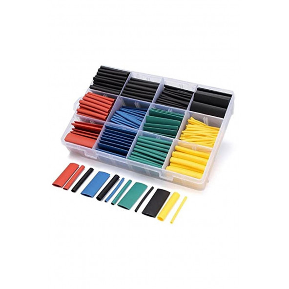 750'LI Kutulu Heat Shrink Makaron Daralan Kablo Tamir Seti A24 - 2