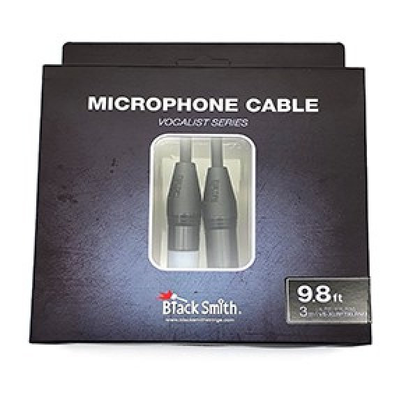 BLACKSMİTH VOCALIST SERIES MICROPHONE CABLE XLR(FEMALE) TO XLR(MALE) 3m