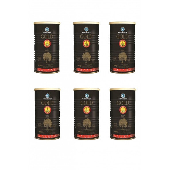 Marmarabirlik Gold XL Zeytin 6 X 800gr