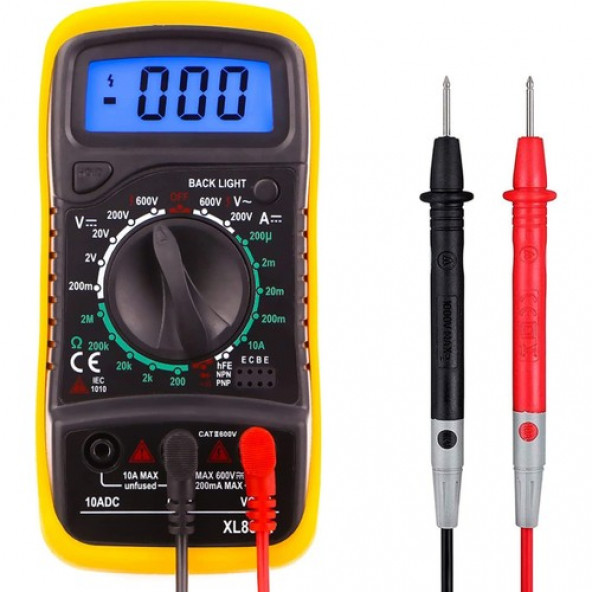 Multimetre Dijital Ölçü Aleti Akım Voltaj Ölçer Avometre A51 - 2
