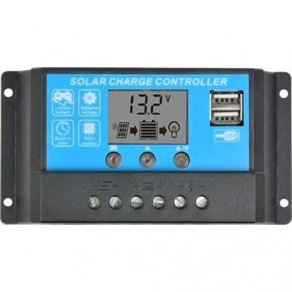 Regülatör 30A - 12/24V Solar Şarj Kontrol Cihazı A67 - 3