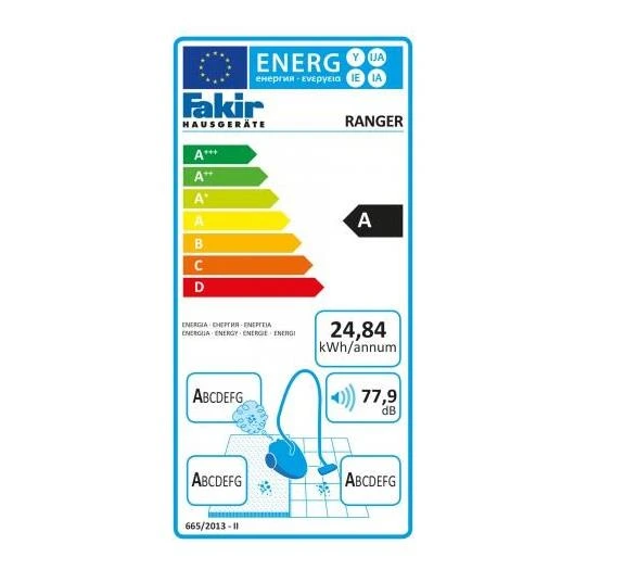 FAKİR RANGER ON/OFF ELEKTRİKLİ SÜPRÜGE (MOR RENK) - Resim 4