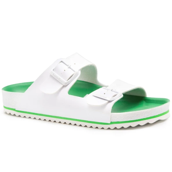 United Colors of Benetton Bnt 23Y 1322 Beyaz Erkek Ayakkabı Erkek Terlik-Sandalet ürün görseli