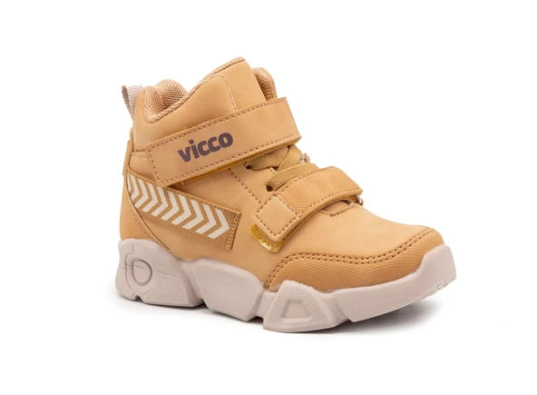 Vicco Vc F21k 204 Camel Çocuk Erkek Çocuk Ayakkabı Erkek Çocuk Bot