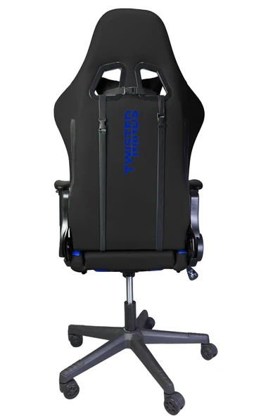 TWISTED MINDS TM8250-NB COMFORT E-SPOR OYUNCU KOLTUĞU - SİYAH  MAVİ - 4
