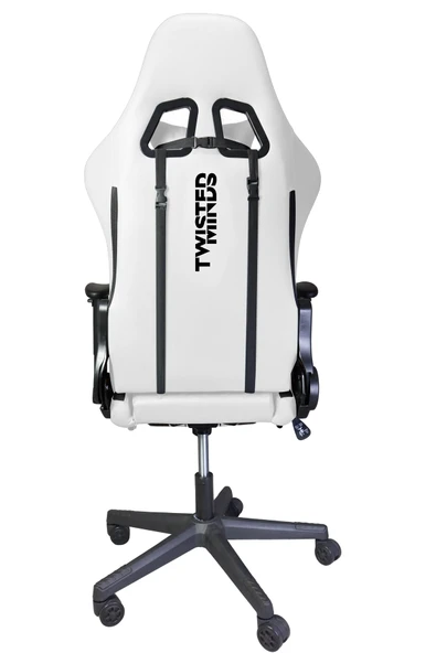TWISTED MINDS TM8250-WN COMFORT E-SPOR OYUNCU KOLTUĞU - BEYAZ  SİYAH - 4