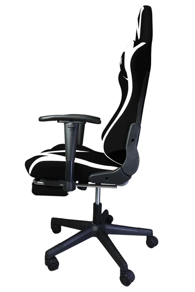 TWISTED MINDS TM8250-NW COMFORT E-SPOR OYUNCU KOLTUĞU - SİYAH  BEYAZ - 2