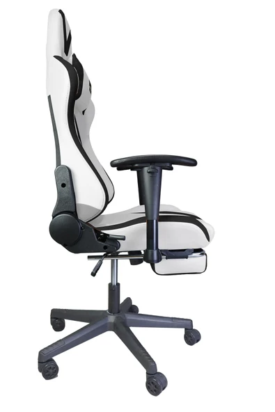 TWISTED MINDS TM8250-WN COMFORT E-SPOR OYUNCU KOLTUĞU - BEYAZ  SİYAH - 3