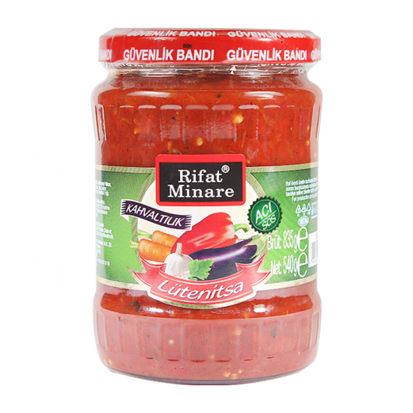 LÜTENİTSA KAHVALTILIK SOS 540 GR ACI ürün görseli