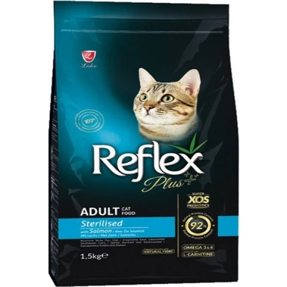 Reflex Plus Somonlu Kısırlaştırılmıs Yetişkin Kedi Maması 8 kg