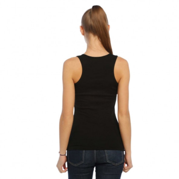 Darkzone Siyah-Gri-Beyaz 3'lü Spor Kadın Atlet - 4