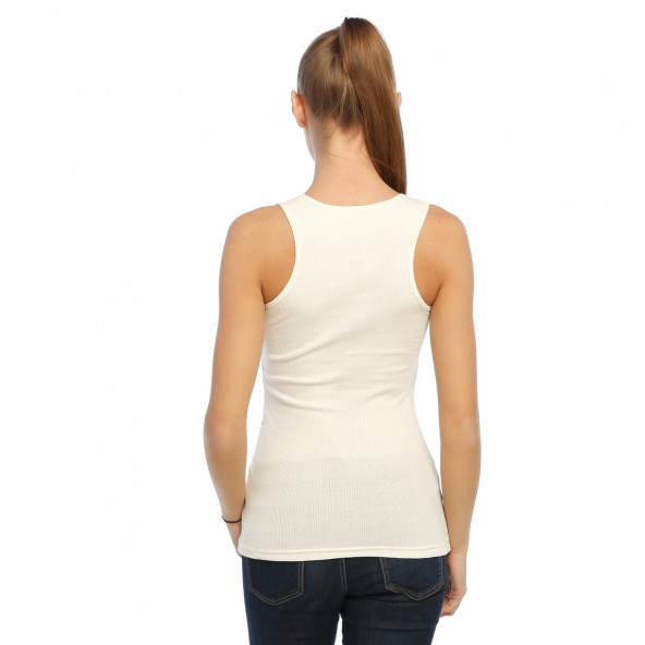 Darkzone Siyah-Gri-Beyaz 3'lü Spor Kadın Atlet - 7