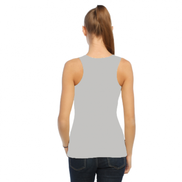 Darkzone Siyah-Gri-Beyaz 3'lü Spor Kadın Atlet - 9