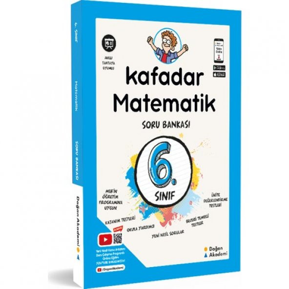 Doğan Akademi 6. Sınıf Kafadar Matematik Soru Bankası