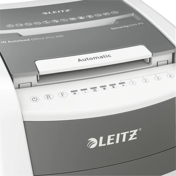 Leitz IQ Autofeed Office Pro 600 Otomatik Evrak İmha Makinesi P5 - Resim 5