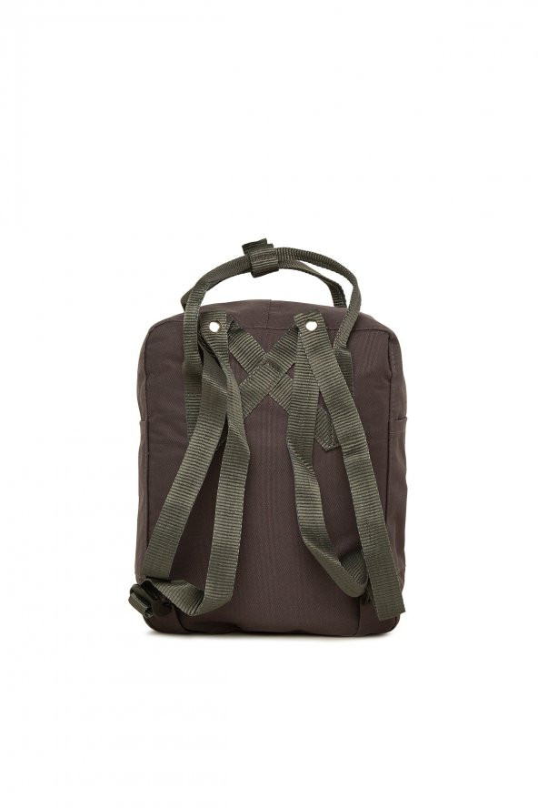 Bagmori Gri Kare Askı Ayarlı Mini Sırt Çantası - 3