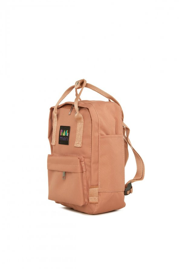 Bagmori Pudra Kare Askı Ayarlı Mini Sırt Çantası - Resim 2