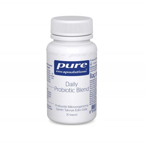 Pure Encapsulations Daily Probiotic Blend 30 Kapsül