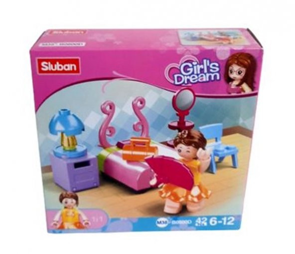 Sluban Girls Dream Yatak Odası 42 Parça