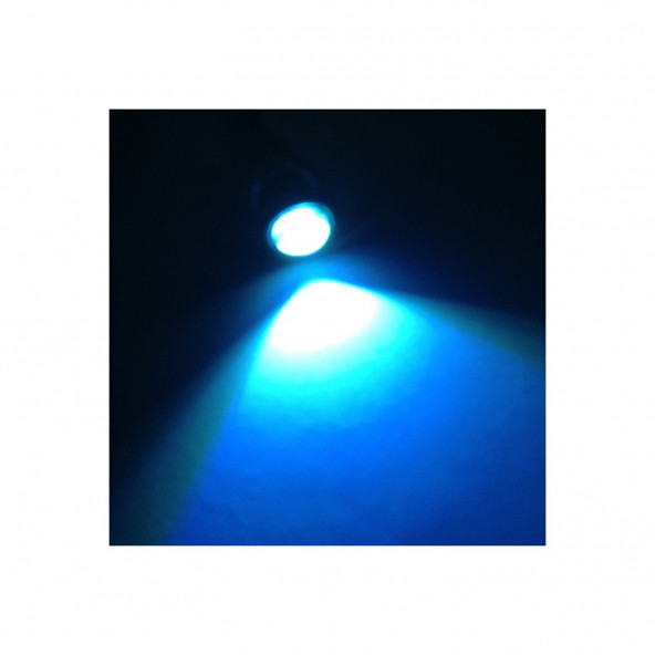 2 Adet Vidalı MAVİ Kartal Gözü Eagle Eye Gündüz Ledi Ayna Altı Ledi E07 - 4