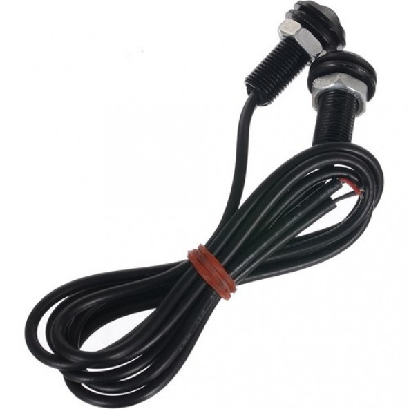 2 Adet Vidalı MAVİ Kartal Gözü Eagle Eye Gündüz Ledi Ayna Altı Ledi E07 - 5