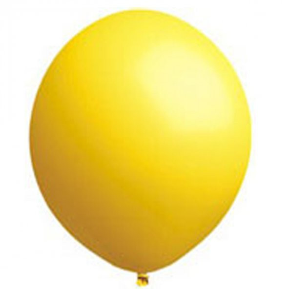 Party Marty Sarı Balon 100Lü