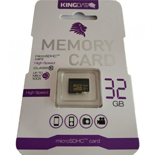 Kingdata Hafıza Kartı 32Gb