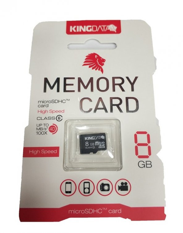Kingdata Hafıza Kartı 8Gb