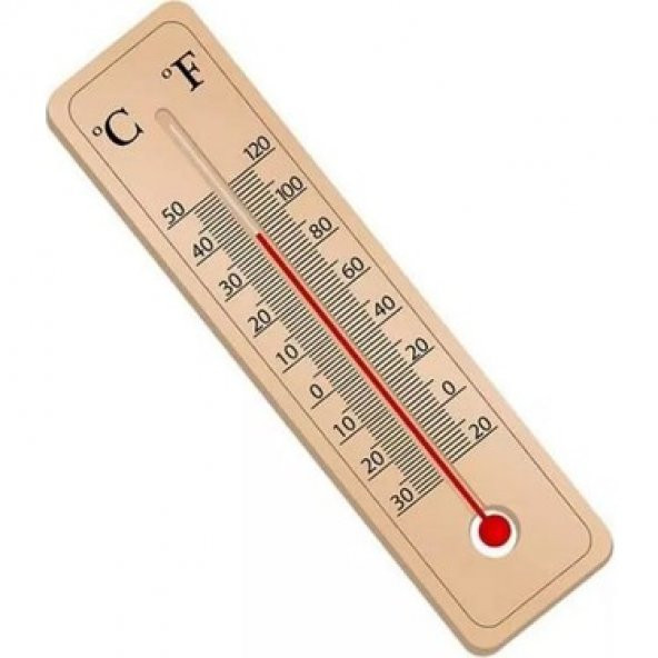 Ahşap Termometre