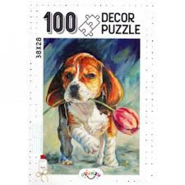 Oyunzu Puzzle 100 Parça Köpek