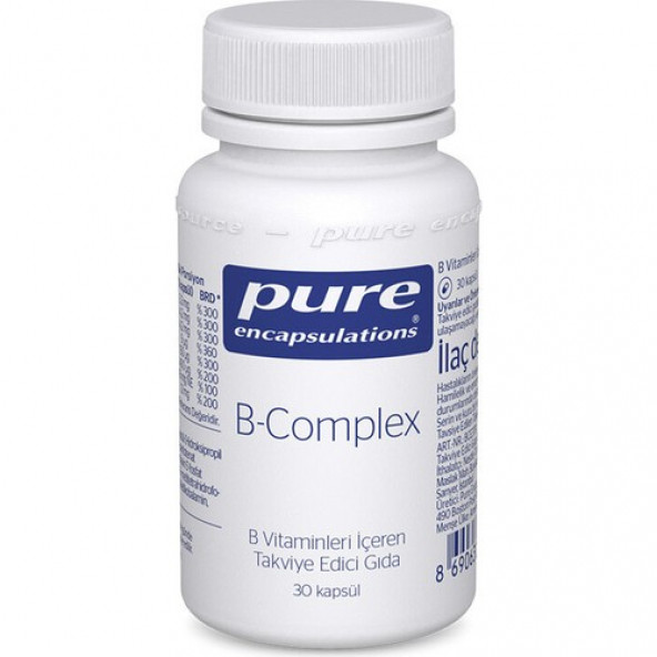 Pure B-Complex 30 Kapsül