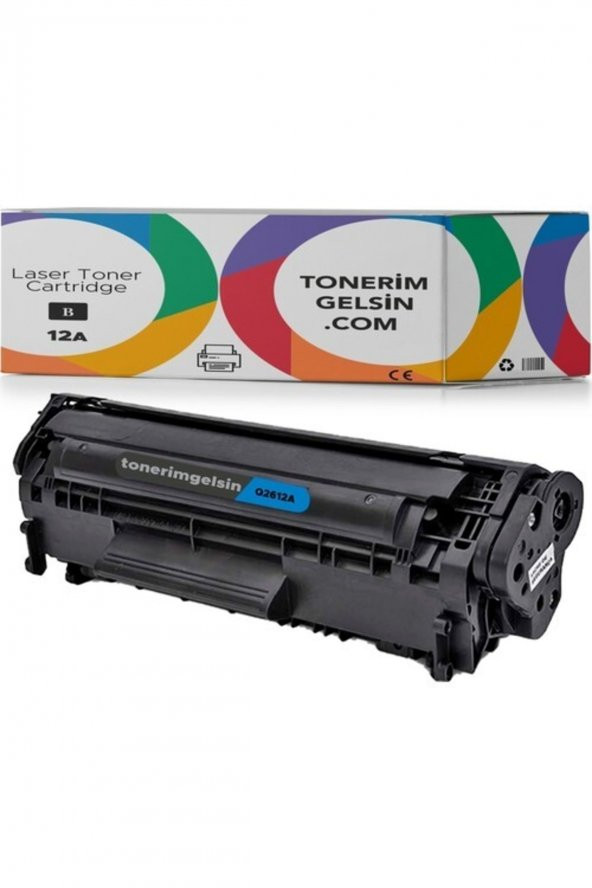 EKO KARTUŞ Tonerimgelsin Hp 12a-q2612a Muadil Toner -hp Laserjet 3050z Toner - 2
