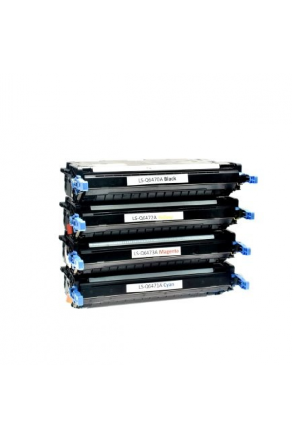 SRToner Hp 501A-Q6470A / Canon CRG-711/1660B002 Muadil CMYK Toner Seti