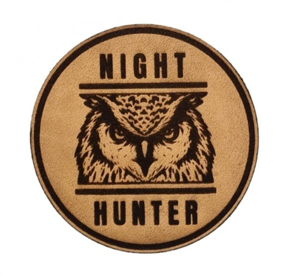 BAYKUŞ Night Hunter- Deri PEÇ - Arma - Askeri Patch - 1