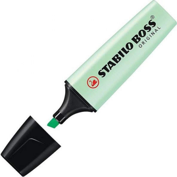 Stabilo Boss Original Fosforlu Kalem Pastel 10lu Yeşil - 2